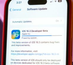 iOS16.3beta发布 支持物理安全密钥