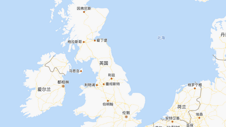 英国在世界地图的哪里？ 英国地图高清全图