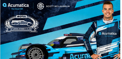 Acumatica加速赞助冠军赛车手Scott McLaughlin