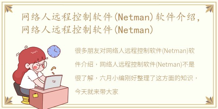 网络人远程控制软件(Netman)软件介绍，网络人远程控制软件(Netman)