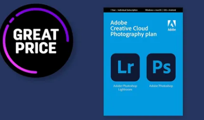 Photoshop和Lightroom半价AdobeCC摄影计划仅需120美元