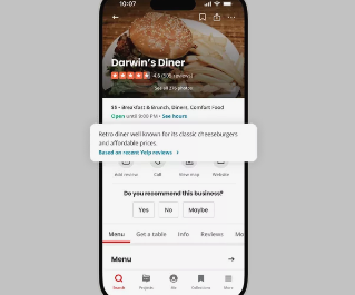 Yelp希望您的更多评论为其新的人工智能推荐引擎提供支持