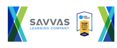 Savvas Learning Company荣获2024年最佳工作场所奖