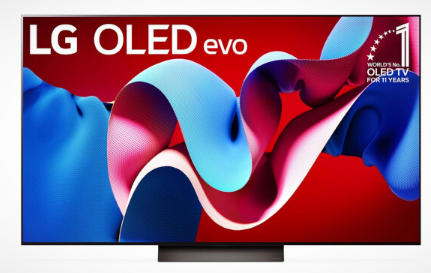 购买配备杜比视界全景声的65英寸4K LG OLED evo C4电视可节省600多美元