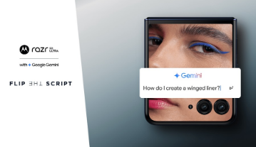 摩托罗拉利用谷歌Gemini为2024年款razr推出人工智能升级版