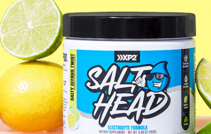 Nutrishop全新Salty Citrus Twist Salthead口味助您更聪明地补水