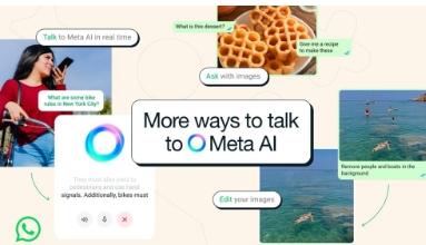 WhatsApp上的MetaAI获得语音和照片编辑工具
